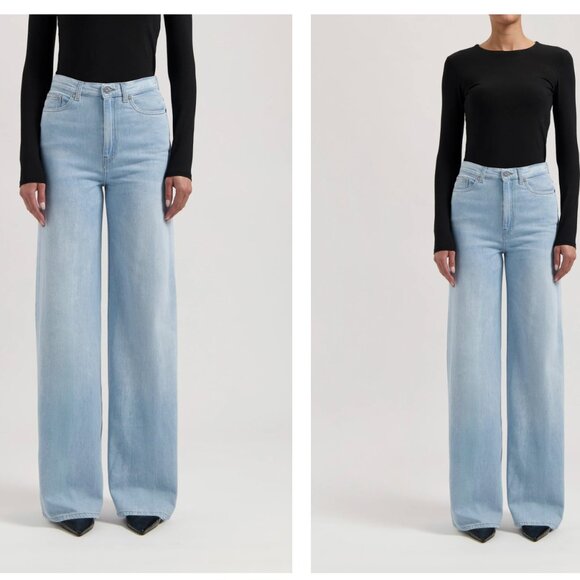 MUD Paris Wide Leg Jeans - Picture 1 of 4